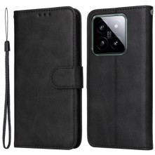 Oldalra nyíló tok Xiaomi 14 telefonhoz - FEKETE