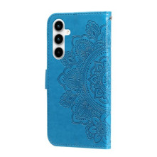 Dombornyomott  mintás notesztok Samsung Galaxy A35 telefonhoz - KÉK