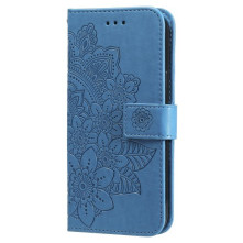 Dombornyomott  mintás notesztok Xiaomi Redmi Note 13 Pro telefonhoz - KÉK