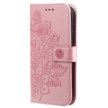 Dombornyomott  mintás notesztok Xiaomi Redmi Note 13 Pro telefonhoz - RÓZSAARANY