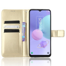 Oldalra nyíló tok TCL 406 telefonhoz - ARANY