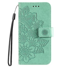 Dombornyomott  mintás notesztok Honor Magic5 Lite / Honor X9a telefonhoz - ZÖLD