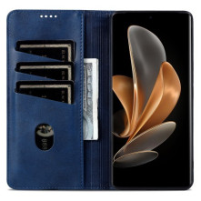 Oldalra nyíló tok Xiaomi 14 Ultra telefonhoz - KÉK