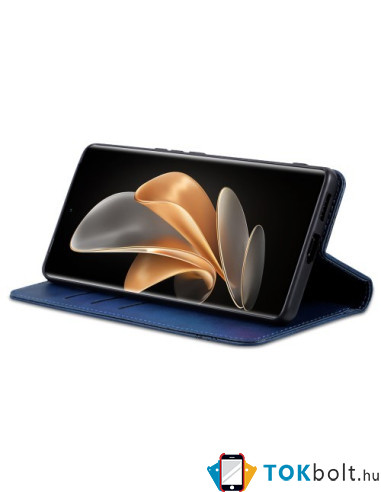 Oldalra nyíló tok Xiaomi 14 Ultra telefonhoz - KÉK