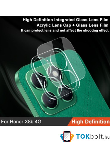 IMAK telefon kamera védő üveg Honor X8b típusú készülékhez - 1 db