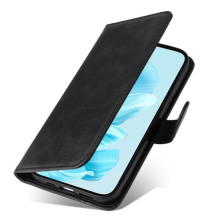 Oldalra nyíló tok Honor 200 Lite telefonhoz - FEKETE