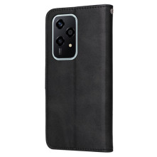 Oldalra nyíló tok Honor 200 Lite telefonhoz - FEKETE
