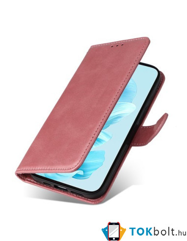 Oldalra nyíló tok Honor 200 Lite telefonhoz - RÓZSAARANY