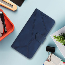 Oldalra nyíló tok Motorola Moto G34 telefonhoz - KÉK