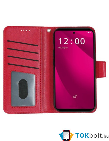 Oldalra nyíló tok T Phone 2 Pro 5G / T-Mobile REVVL 7 Pro telefonhoz - PIROS