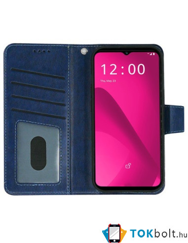 Oldalra nyíló tok T Phone 2 5G / T-Mobile REVVL 7 telefonhoz - KÉK