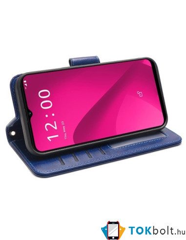 Oldalra nyíló tok T Phone 2 5G / T-Mobile REVVL 7 telefonhoz - KÉK