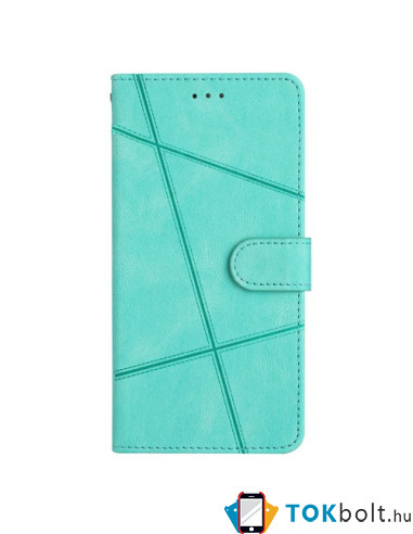 Oldalra nyíló tok Motorola Moto G13 / G23 / G53 telefonhoz - ZÖLD