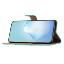 Oldalra nyíló tok Motorola Moto G13 / G23 / G53 telefonhoz - ZÖLD