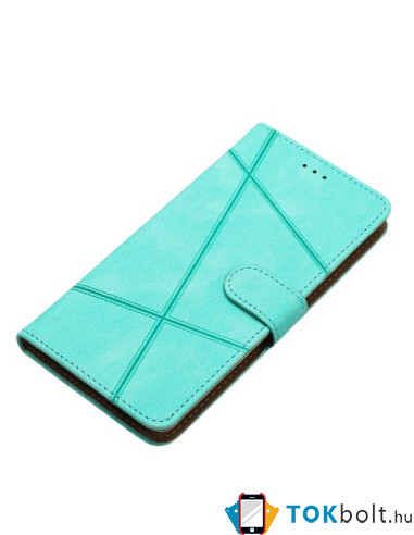 Oldalra nyíló tok Motorola Moto G13 / G23 / G53 telefonhoz - ZÖLD