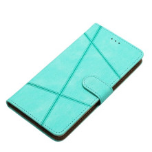 Oldalra nyíló tok Motorola Moto G13 / G23 / G53 telefonhoz - ZÖLD