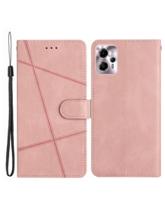Oldalra nyíló tok Motorola Moto G13 / G23 / G53 telefonhoz - RÓZSAARANY