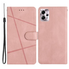 Oldalra nyíló tok Motorola Moto G13 / G23 / G53 telefonhoz - RÓZSAARANY