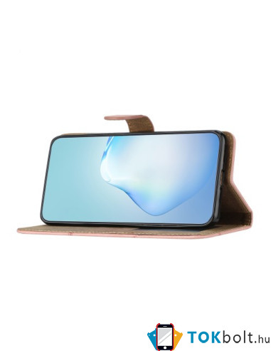 Oldalra nyíló tok Motorola Moto G13 / G23 / G53 telefonhoz - RÓZSAARANY