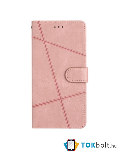 Oldalra nyíló tok Motorola Moto G13 / G23 / G53 telefonhoz - RÓZSAARANY