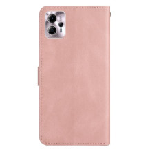 Oldalra nyíló tok Motorola Moto G13 / G23 / G53 telefonhoz - RÓZSAARANY