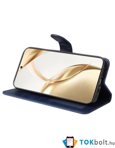 Oldalra nyíló tok Honor 200 telefonhoz - KÉK