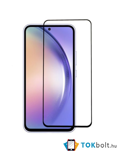 Kijelzővédő karcálló edzett üveg Samsung Galaxy A55 típusú készülékhez - 1 db