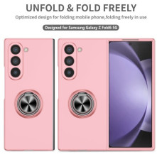 Gyűrűs telefontok Samsung Galaxy Z Fold6 készülékhez - RÓZSASZÍN