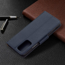Oldalra nyíló tok Xiaomi Redmi Note 10 Pro / Redmi Note 10 Pro Max telefonhoz - KÉK