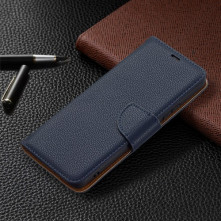 Oldalra nyíló tok Xiaomi Redmi Note 10 Pro / Redmi Note 10 Pro Max telefonhoz - KÉK