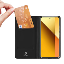DUX DUCIS telefontok Xiaomi Redmi Note 13 5G készülékhez - FEKETE