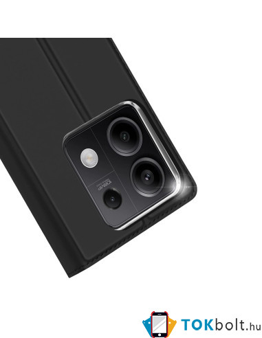 DUX DUCIS telefontok Xiaomi Redmi Note 13 5G készülékhez - FEKETE