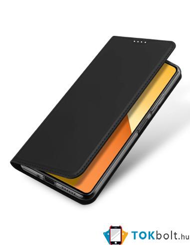 DUX DUCIS telefontok Xiaomi Redmi Note 13 5G készülékhez - FEKETE