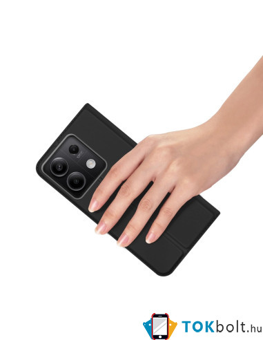 DUX DUCIS telefontok Xiaomi Redmi Note 13 5G készülékhez - FEKETE