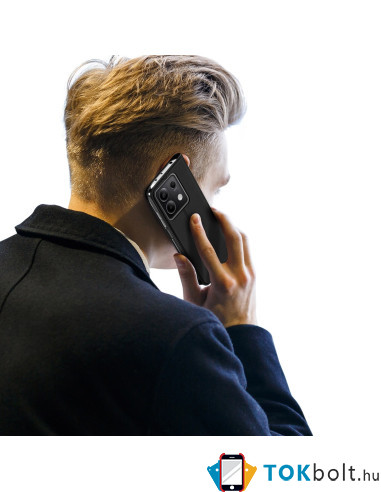 DUX DUCIS telefontok Xiaomi Redmi Note 13 5G készülékhez - FEKETE