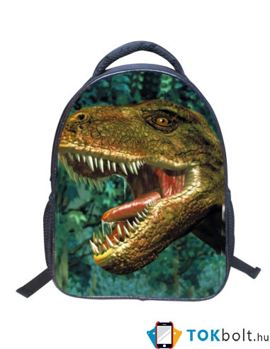 Bölcsis, ovis hátizsák cipzárral - 36 x 30 x 13 cm - DÍNÓS - ZZ12 - T-REX