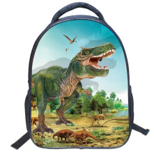 Bölcsis, ovis hátizsák cipzárral - 36 x 30 x 13 cm - DÍNÓS - ZZ12 - DINOSZAURUSZOK