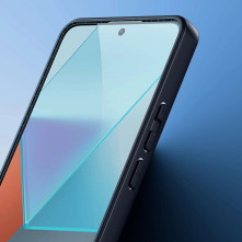 DUX DUCIS AIMO tok rugalmas TPU keret és kemény műanyag hátlappal Xiaomi Redmi Note 13 Pro 5G telefonhoz - FEKETE