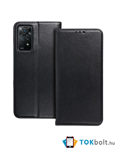 SMART MAGNETO oldalra nyíló tok Honor 200 Lite telefonhoz - FEKETE