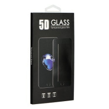 Full glue Xiaomi Redmi 12 / Redmi 13 fekete hajlított 5D előlapi üvegfólia