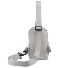 Mellkas táska, Crossbody átlós válltáska férfiaknak - Méret: 12 x 18 cm - BÉZS