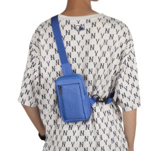 Mellkas táska, Crossbody átlós válltáska férfiaknak - Méret: 12 x 18 cm - KÉK