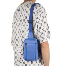 Mellkas táska, Crossbody átlós válltáska férfiaknak - Méret: 12 x 18 cm - KÉK