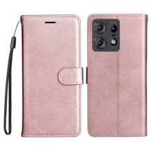 Oldalra nyíló tok Motorola Edge 50 Pro telefonhoz - RÓZSAARANY
