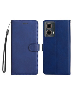 Oldalra nyíló tok Motorola Moto G85 telefonhoz - KÉK