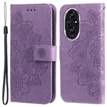 Dombornyomott  mintás notesztok Honor 200 telefonhoz - LILA