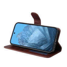Oldalra nyíló tok Google Pixel 9 telefonhoz - BARNA