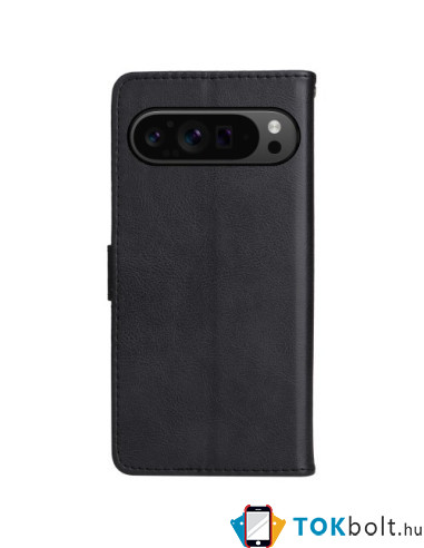 Oldalra nyíló tok Google Pixel 9 Pro XL telefonhoz - FEKETE