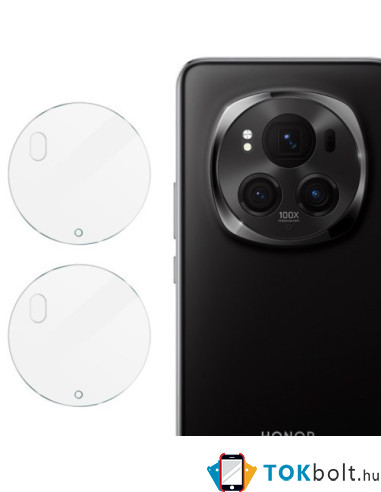 IMAK telefon kamera védő üveg Honor Magic6 Pro típusú készülékhez - 2 db
