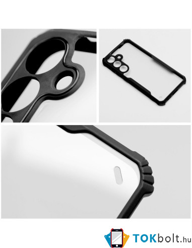 ANTI-DROP tpu műanyag kemény tok Motorola Edge 40 Neo készülékhez - FEKETE